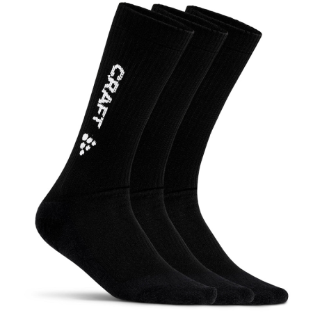Ability Indoor 3 pack sock zwart